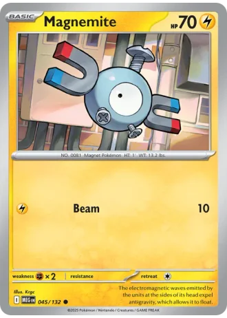 Magnemite #045/132 — Mega Evolution