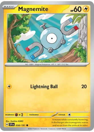 Magnemite #058/191 — Surging Sparks