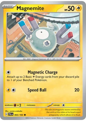 Magnemite #065/193 — Paldea Evolved