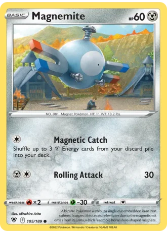 Magnemite #105/189 — Astral Radiance