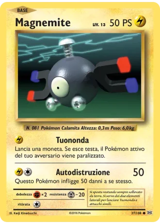 Magnemite #37 — Evoluzioni