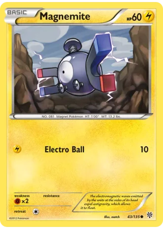 Magnemite #43/135 — Plasma Storm