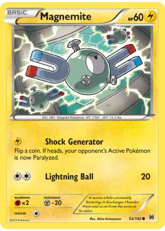 Magnemite #52/162 — BREAKthrough