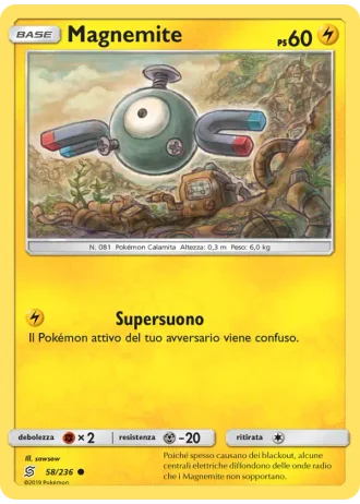 Magnemite #58/236 — Sintonia Mentale