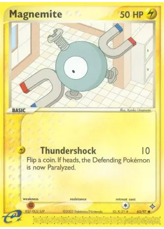 Magnemite #63/97 — Dragon
