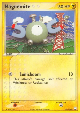 Magnemite #66/109 — Team Rocket Returns
