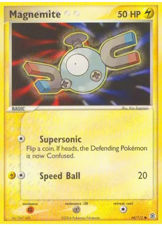 Magnemite #68/112 — FireRed & LeafGreen