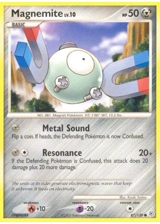 Magnemite #87/130 — Diamante & Perla
