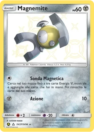 Magnemite SV27/94 — Tesoro Cromatico (Destino Sfuggente)