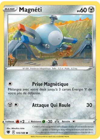 Magnéti #105/189 — Astres Radieux