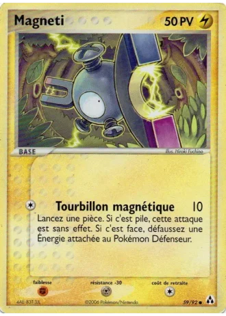 Magneti #59/92 — EX Créateurs de légendes