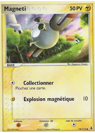 Magneti #74/113 — EX Espèces Delta