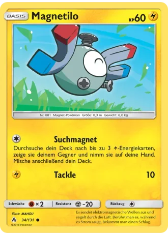 Magnetilo #34/131 — Grauen Der Lichtfinsternis