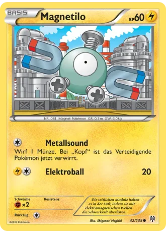 Magnetilo #42/135 — Plasma-Sturm
