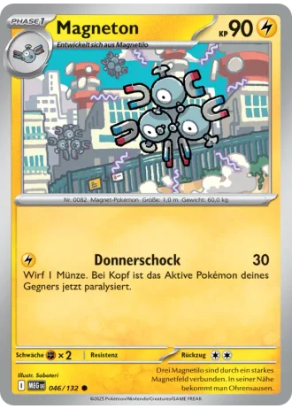 Magneton #046/132 — Mega-Entwicklung