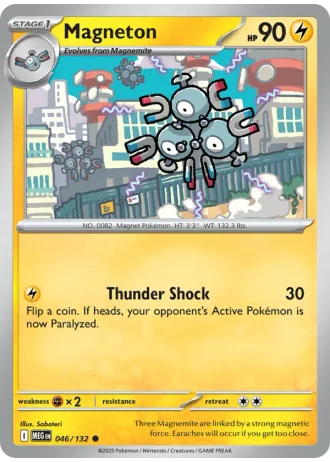 Magneton #046/132 — Mega Evolution