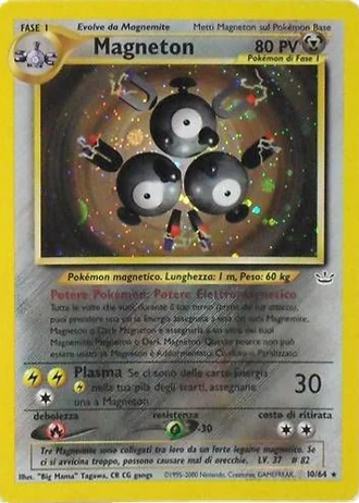 Magneton (1ª Edizione) #10/64 — Neo Revelation (1ª Edizione)