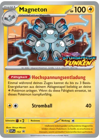 Magneton #153 — Karmesin & Purpur Promos