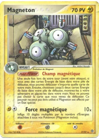 Magneton #17/97 — EX Dragon