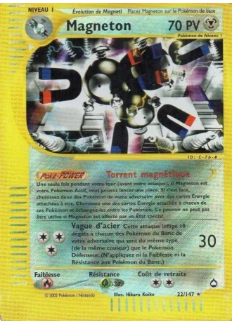 Magneton #22/147 — Aquapolis