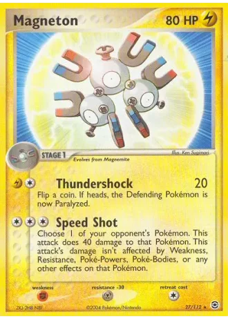 Magneton #27/112 — EX RossoFuoco e VerdeFoglia
