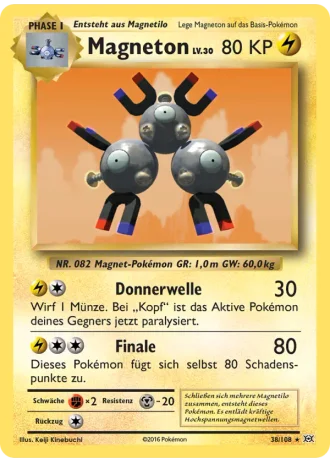 Magneton #38/108 — Evolution