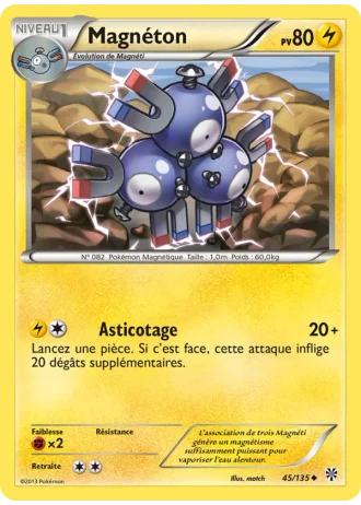 Magnéton #45/135 — Tempête Plasma
