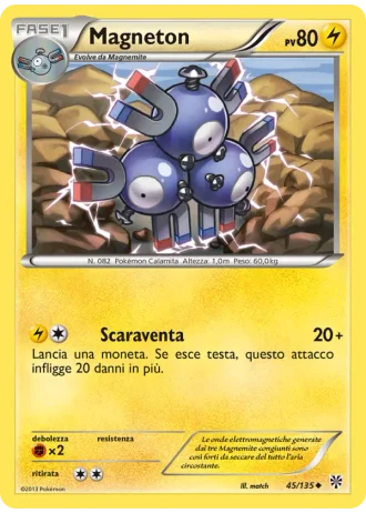 Magneton #45/135 — Uragano Plasma