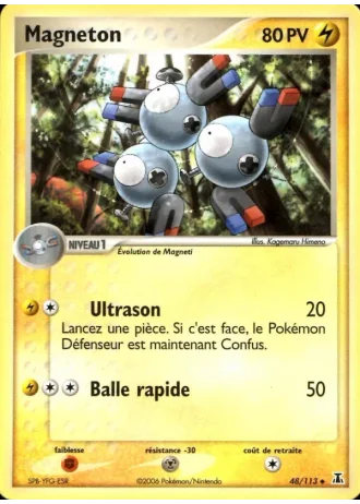 Magneton #48/113 — EX Espèces Delta
