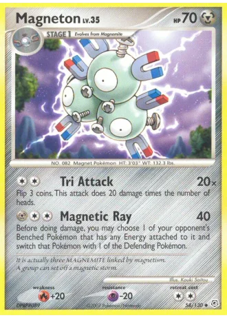 Magneton #54/130 — Diamante & Perla