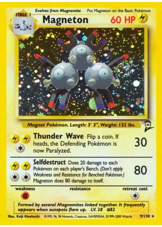 Magneton #9/130 — Base Set 2