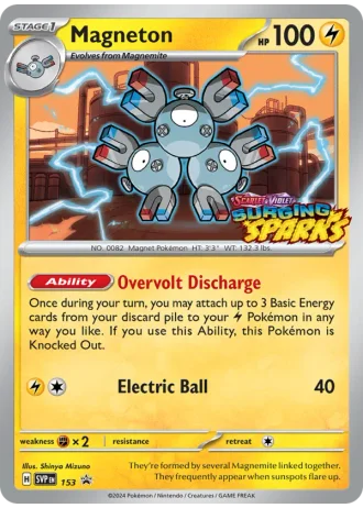 Magneton (STAFF) #153 — Scarlet & Violet Promos