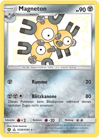 Magneton SV28/94 — Schillernde Schatzkammer (Verborgenes Schicksal)