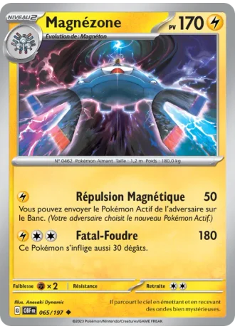 Magnézone #065/197 — Flammes Obsidiennes