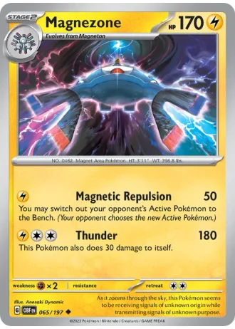 Magnezone #065/197 — Obsidian Flames