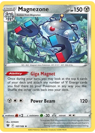 Magnezone #107/189 — Astral Radiance