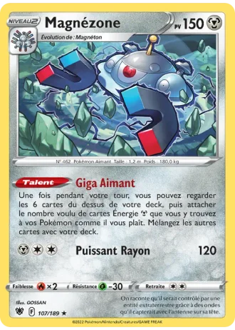 Magnézone #107/189 — Astres Radieux