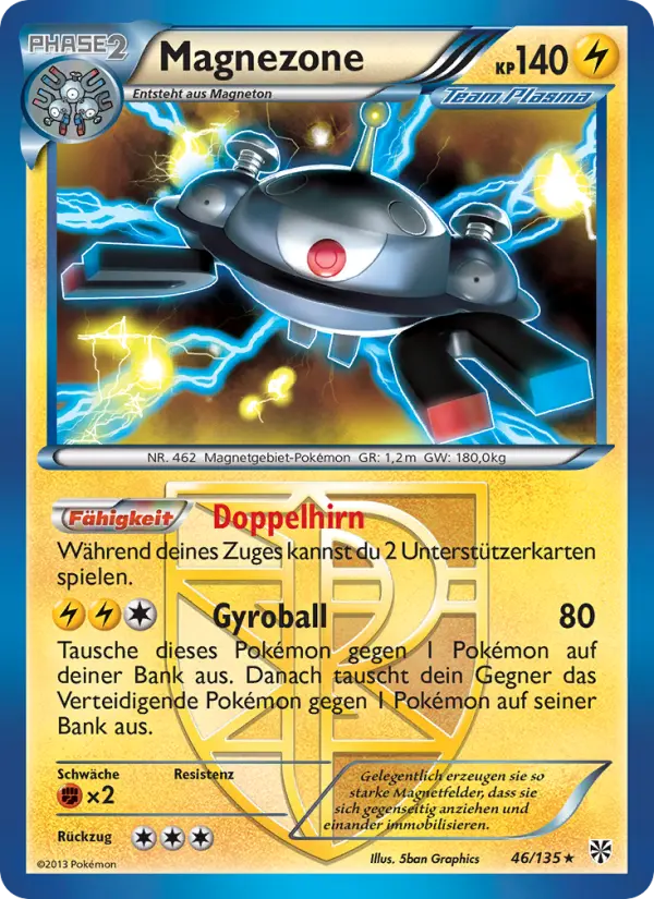 Magnezone #46 — Plasma-Sturm
