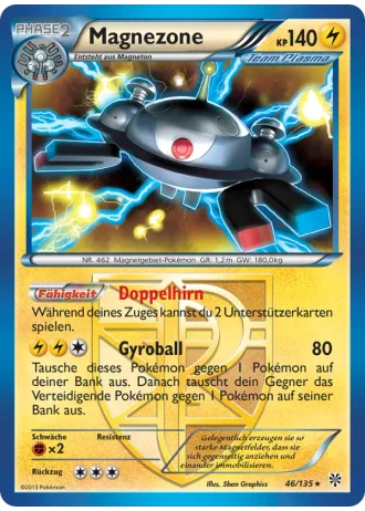 Magnezone #46 — Plasma-Sturm