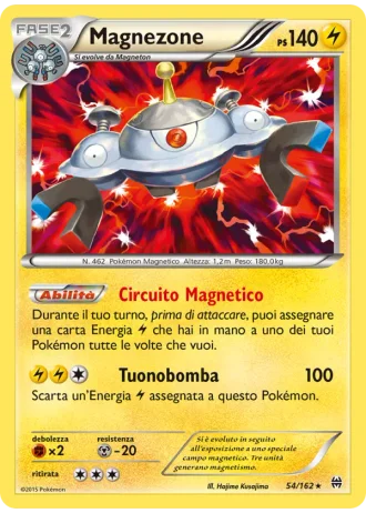 Magnezone #54/162 — Turbo Blitz
