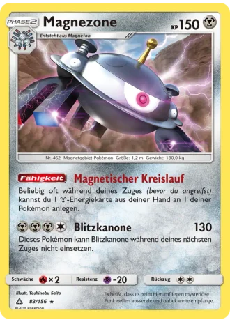 Magnezone #83/156 — Ultra-Prisma