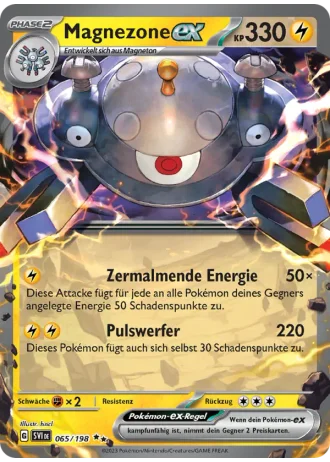 Magnezone ex #065/198 — Karmesin & Purpur