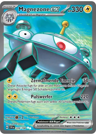 Magnezone ex #226/198 — Karmesin & Purpur