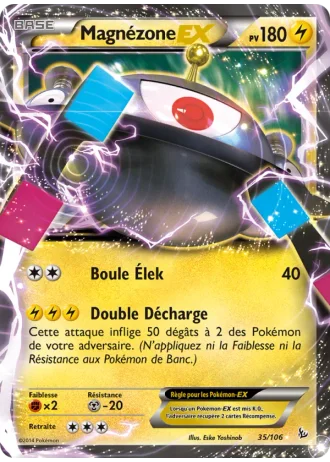 Magnézone EX #35/106 — Étincelles