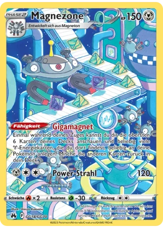 Magnezone GG18/70 — Galar-Galerie (Zenit der Könige)