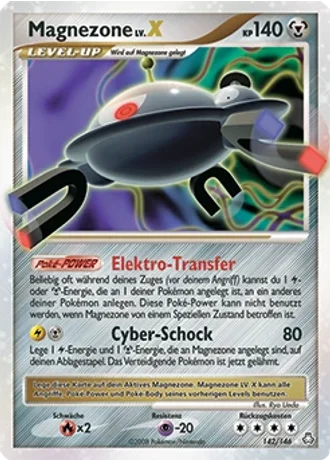 Magnezone LV.X #142/146 — Erwachte Legenden