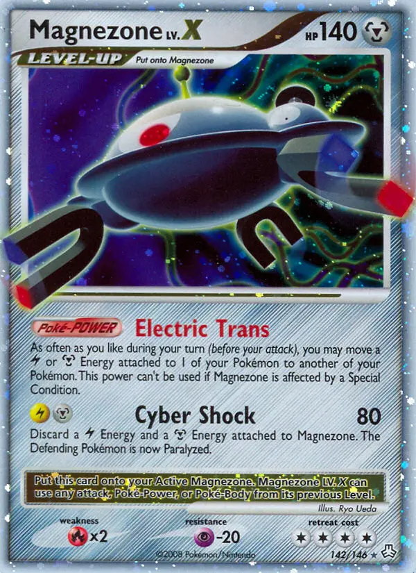 Magnezone LV.X #142 — Legends Awakened