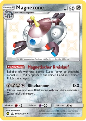 Magnezone SV29/94 — Schillernde Schatzkammer (Verborgenes Schicksal)