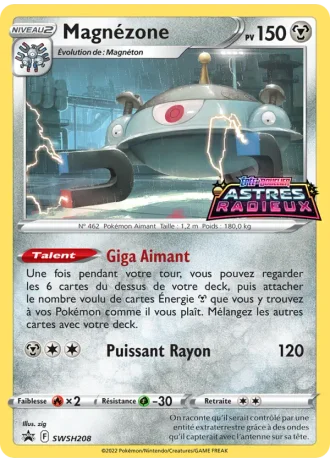Magnézone SWSH208 — Épée & Bouclier Promos