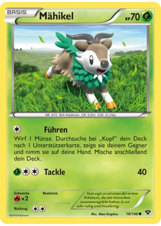 Mähikel #18/146 — XY